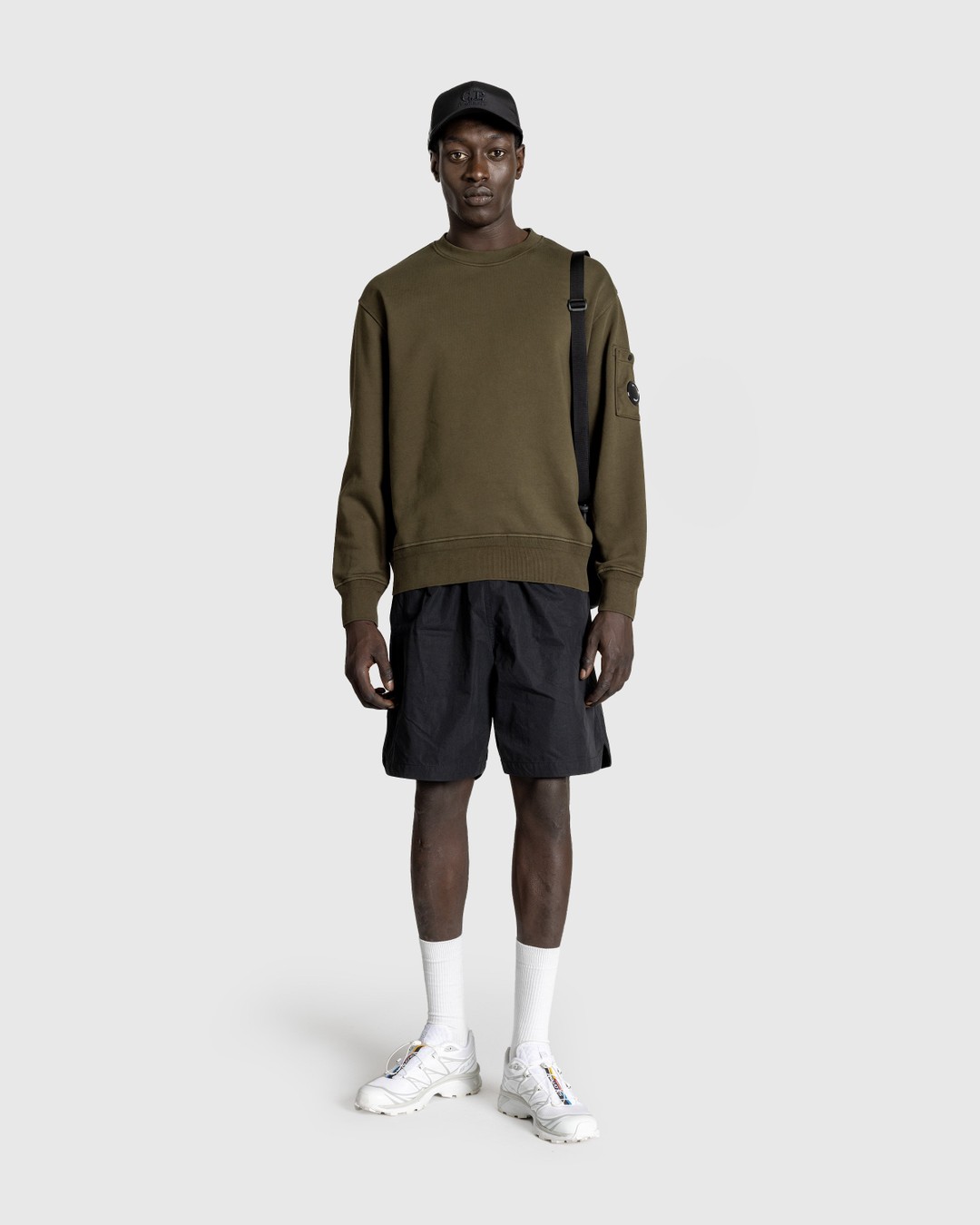 Cp company khaki sweatshirt top